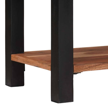 vidaXL Bücherregal Braun 70 x 30 x 110 cm Massivholz Akazie