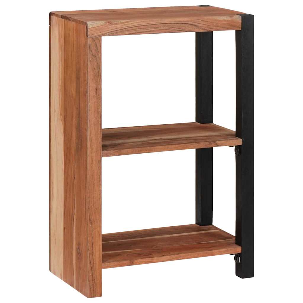 vidaXL Bücherregal Braun 50 x 30 x 75 cm Massivholz Akazie