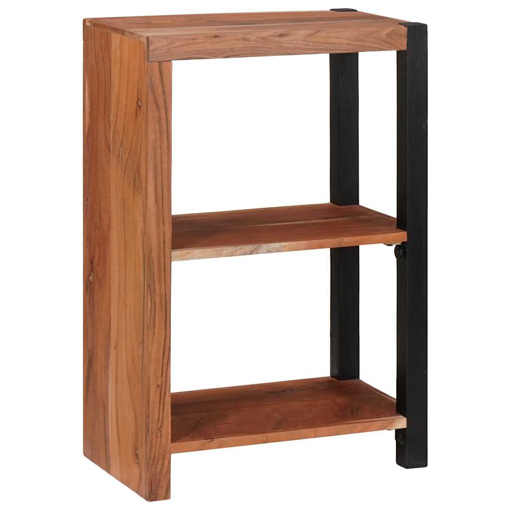 vidaXL Bücherregal Braun 50 x 30 x 75 cm Massivholz Akazie