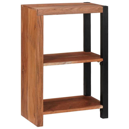 vidaXL Bücherregal Braun 50 x 30 x 75 cm Massivholz Akazie