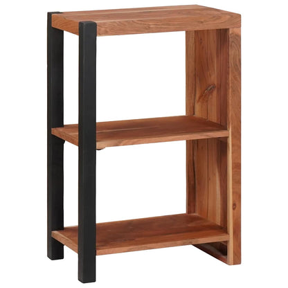 vidaXL Bücherregal Braun 50 x 30 x 75 cm Massivholz Akazie