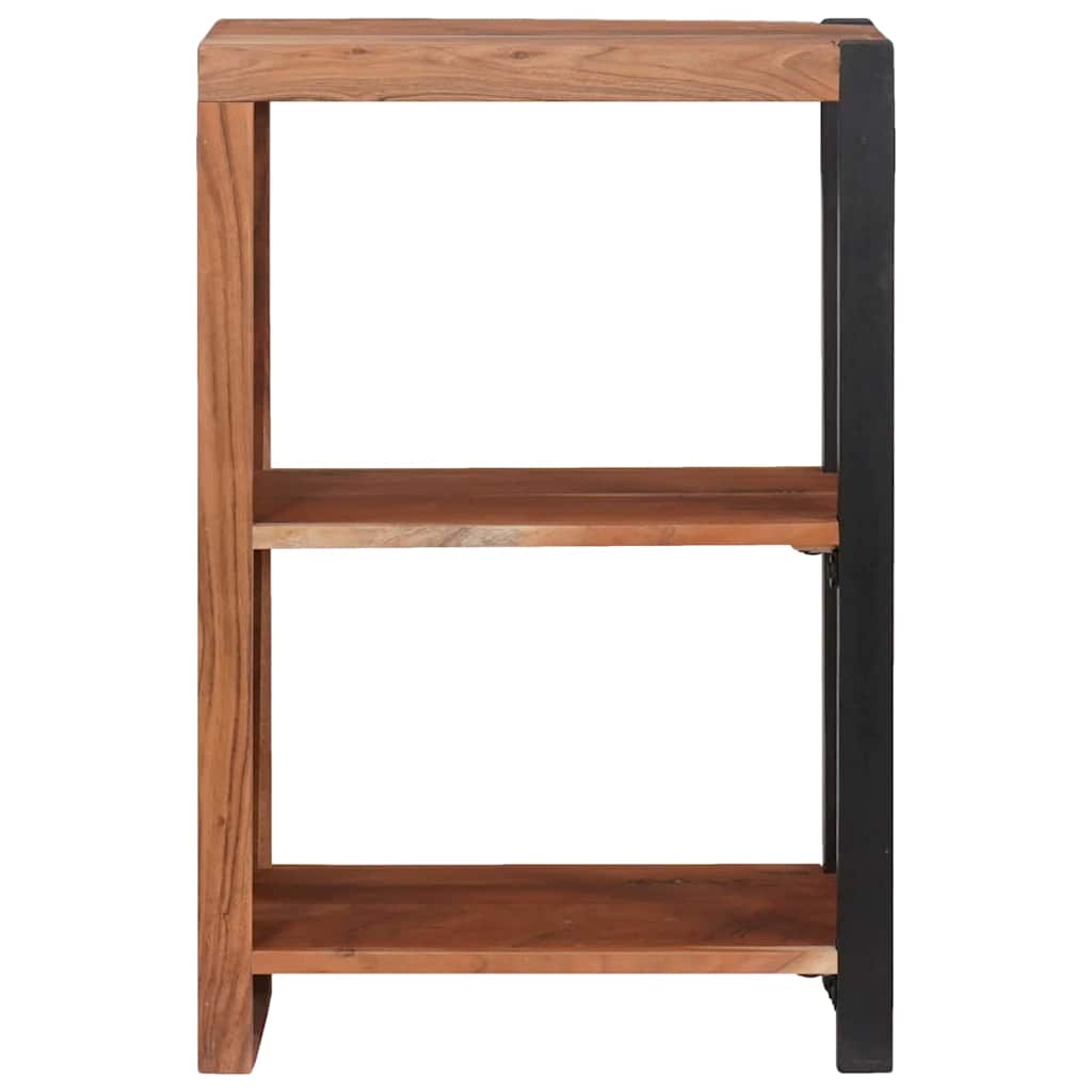 vidaXL Bücherregal Braun 50 x 30 x 75 cm Massivholz Akazie