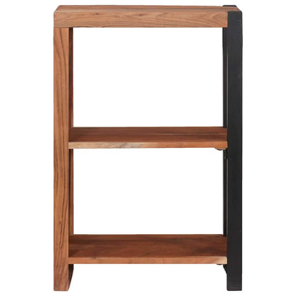 vidaXL Bücherregal Braun 50 x 30 x 75 cm Massivholz Akazie