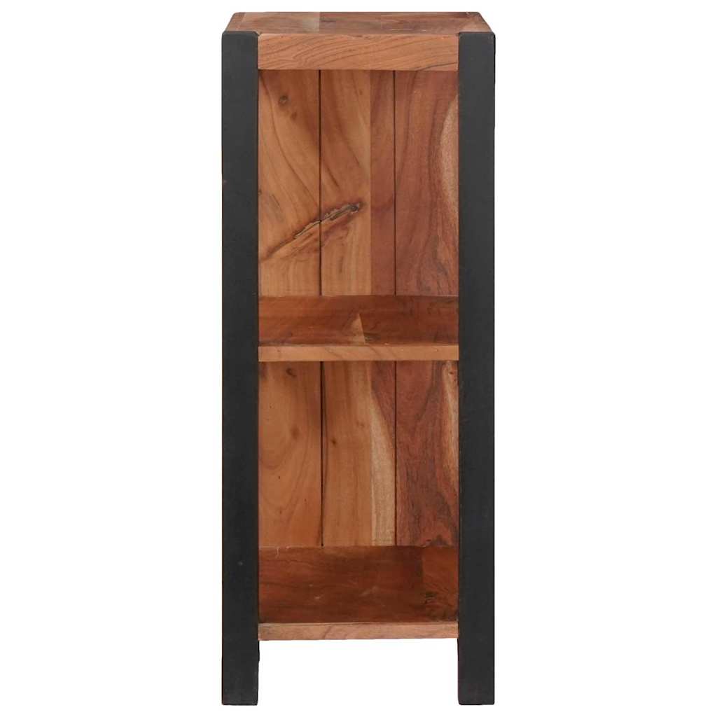 vidaXL Bücherregal Braun 50 x 30 x 75 cm Massivholz Akazie