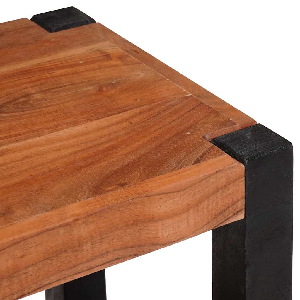 vidaXL Étagère à livres marron 50 x 30 x 40 cm Bois d'acacia massif