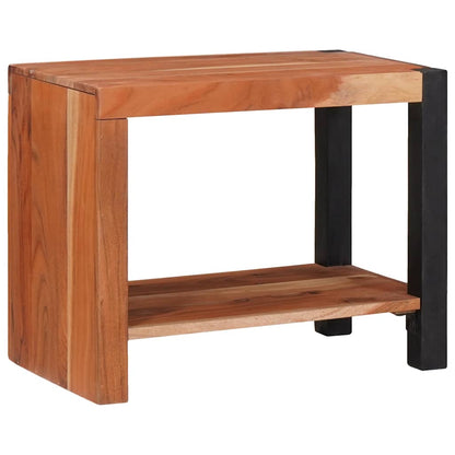 vidaXL Étagère à livres marron 50 x 30 x 40 cm Bois d'acacia massif