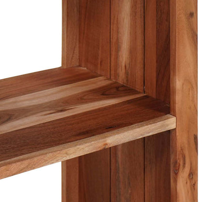 Bücherregal Braun 80 x 30 x 75 cm Massivholz Akazie