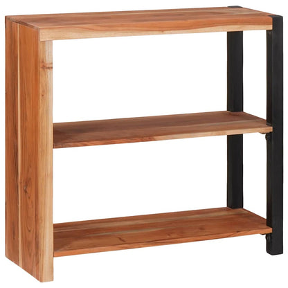 Bücherregal Braun 80 x 30 x 75 cm Massivholz Akazie