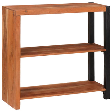 vidaXL Bibliothèque marron 80 x 30 x 75 cm Bois d'acacia massif
