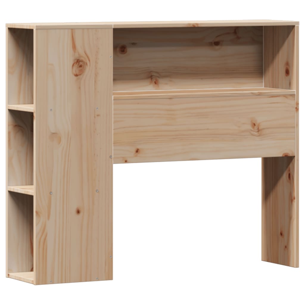 vidaXL Bücherregalbett ohne Matratze 75x190 cm Massivholz Kiefer