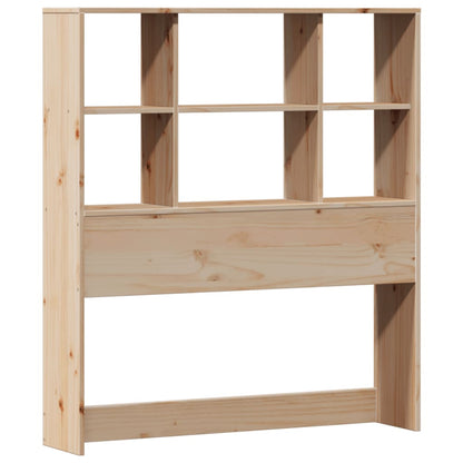 vidaXL Massivholzbett mit Regal ohne Matratze 90x200 cm Kiefer