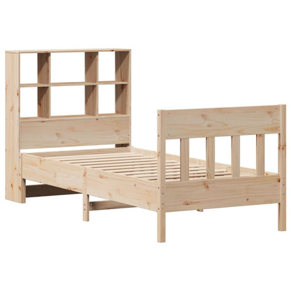 vidaXL Massivholzbett ohne Matratze 90x200 Kiefernholz