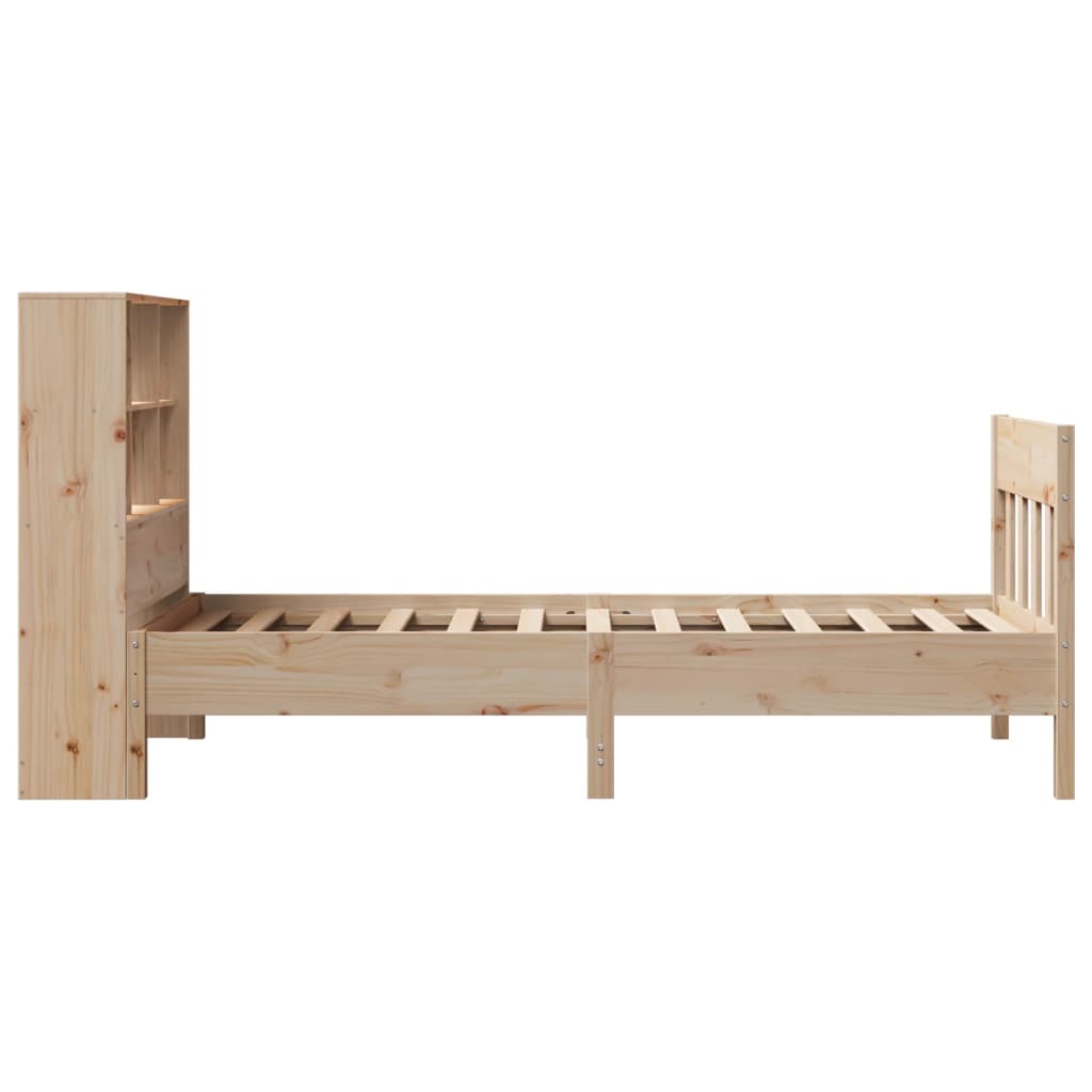 vidaXL Massivholzbett ohne Matratze 90x200 Kiefernholz
