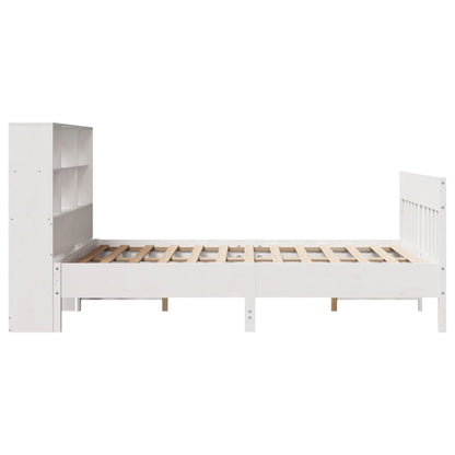 vidaXL lit en bois massif sans matelas blanc 120x190 cm bois de pin