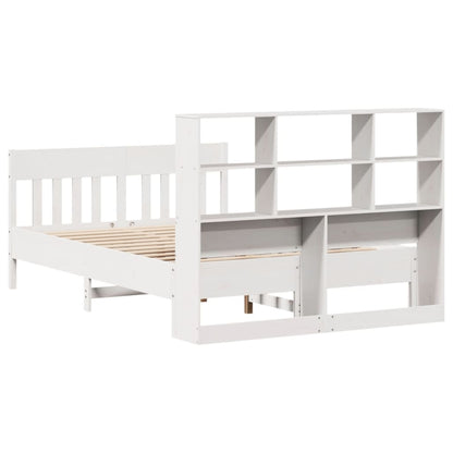 vidaXL lit en bois massif sans matelas blanc 120x190 cm bois de pin