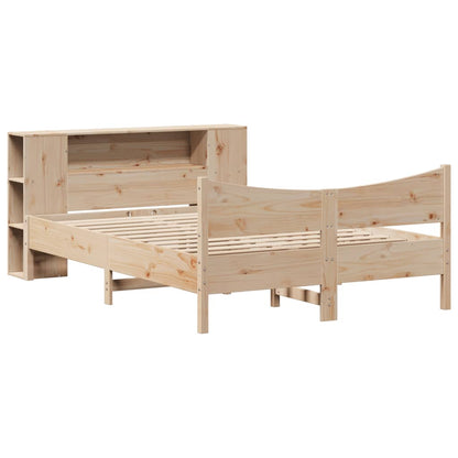 vidaXL Lit en bois massif sans matelas 140x190 cm Pin