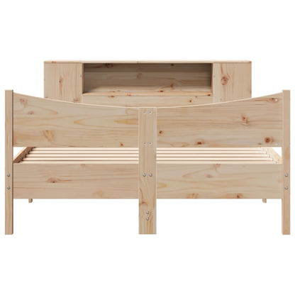 vidaXL Lit en bois massif sans matelas 140x190 cm Pin