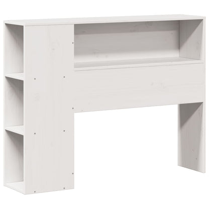 vidaXL Lit en bois massif sans matelas Blanc 75x190 cm Bois de pin