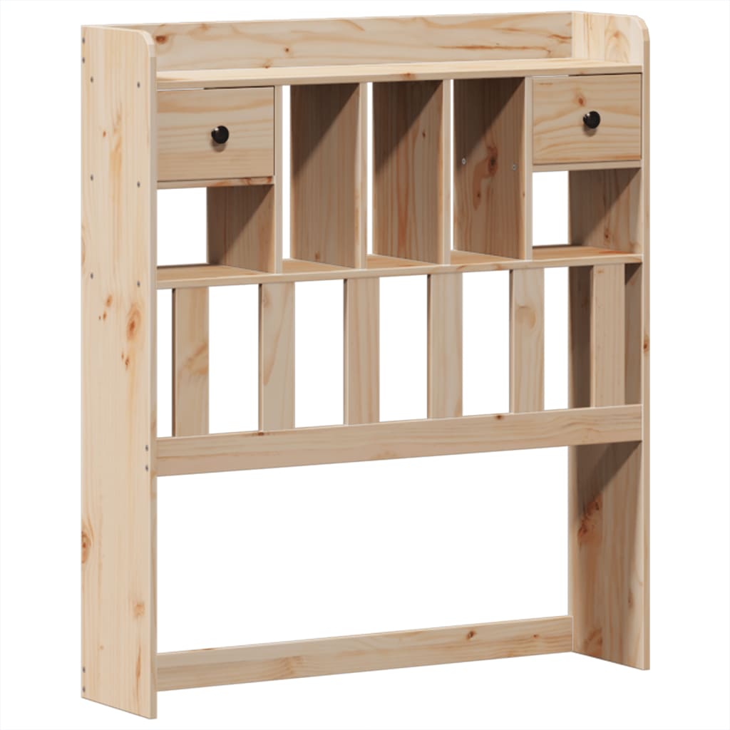 vidaXL Massivholzbett ohne Matratze 75x190 cm Kiefernholz