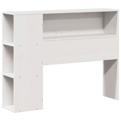 vidaXL Massivholzbett ohne Matratze Weiß 75x190 cm Kiefernholz