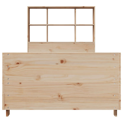 vidaXL Massivholzbett ohne Matratze 90x190 cm Kiefer