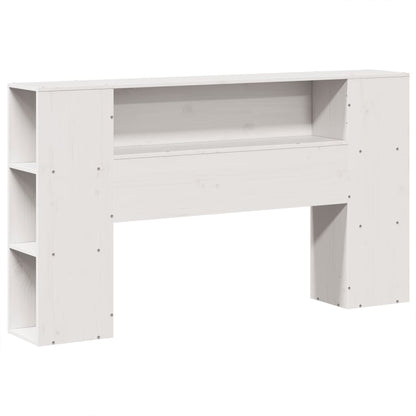 vidaXL Lit en bois massif sans matelas Blanc 150x200 cm Pin