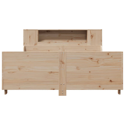 vidaXL Massivholzbett ohne Matratze 140x190 cm Kiefernholz