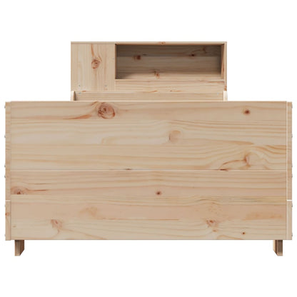 vidaXL Massivholzbett ohne Matratze 100x200 cm Kiefernholz