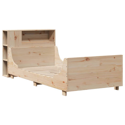 vidaXL Massivholzbett ohne Matratze 90x200 Kiefernholz