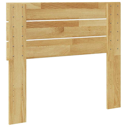 vidaXL Kopfteil 75 cm Massivholz Eiche