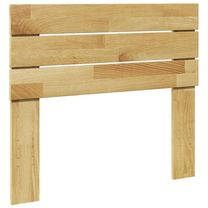 vidaXL Kopfteil 90 cm Massivholz Eiche