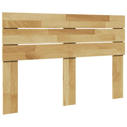 vidaXL Kopfteil 120 cm Massivholz Eiche