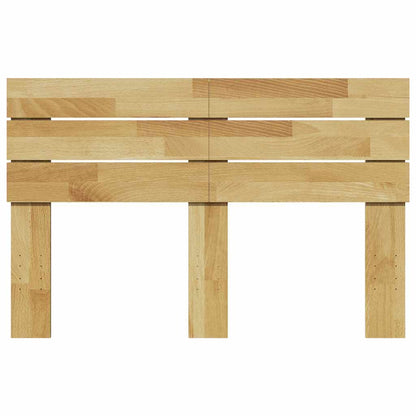 vidaXL Kopfteil 120 cm Massivholz Eiche