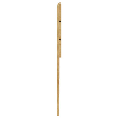 vidaXL Kopfteil 150 cm Massivholz Eiche