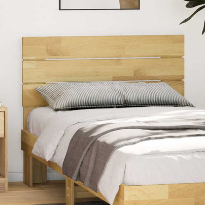 vidaXL Kopfteil 80 cm Massivholz Eiche