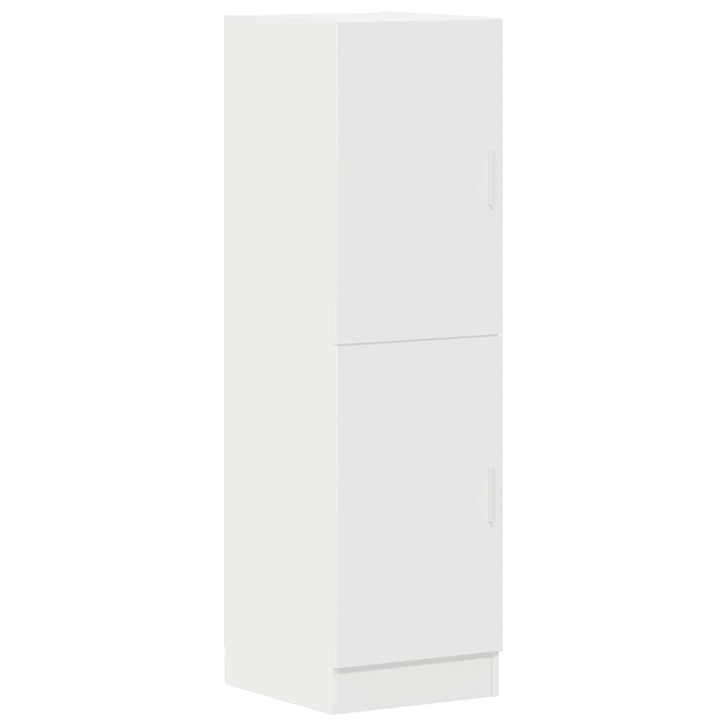 vidaXL Ensemble de 3 meubles de cuisine Blanc Bois d'ingénierie