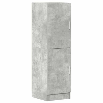 vidaXL 3-tlg. Küchenschrank-Set Betongrau Holzwerkstoff
