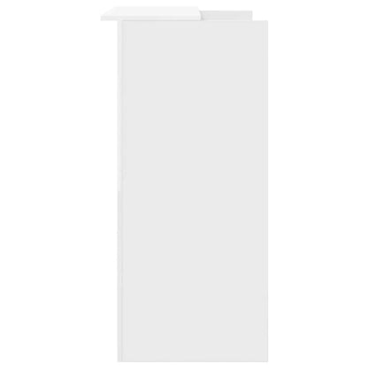 vidaXL Empfangstresen Weiß 100 x 50 x 103,5 cm Holzwerkstoff