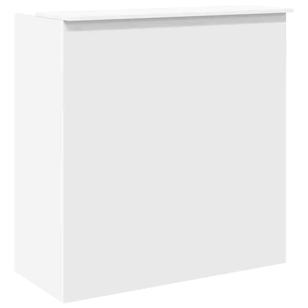 vidaXL Empfangstresen Weiß 100 x 50 x 103,5 cm Holzwerkstoff