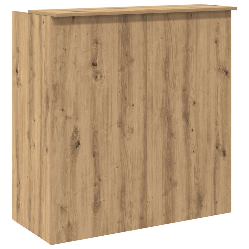 Empfangstheke Artisan-Eiche 100x50x103,5 cm Holzwerkstoff