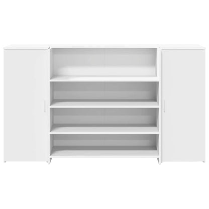 vidaXL Empfangstresen Weiß 180 x 50 x 103,5 cm Holzwerkstoff