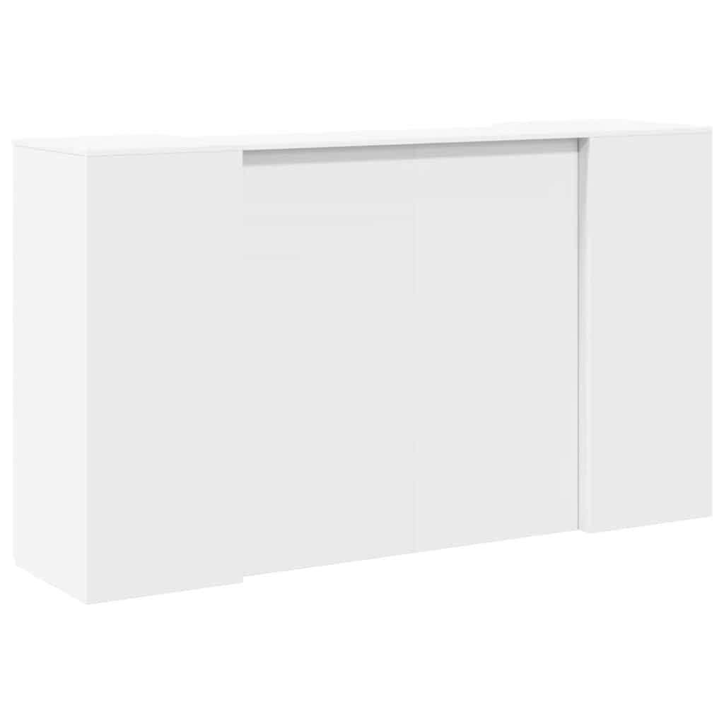 vidaXL Empfangstresen Weiß 180 x 50 x 103,5 cm Holzwerkstoff