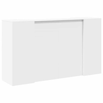 vidaXL Empfangstresen Weiß 180 x 50 x 103,5 cm Holzwerkstoff