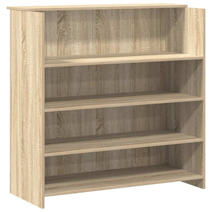 vidaXL Empfangstheke Sonoma-Eiche 180x50x103,5 cm Holzwerkstoff