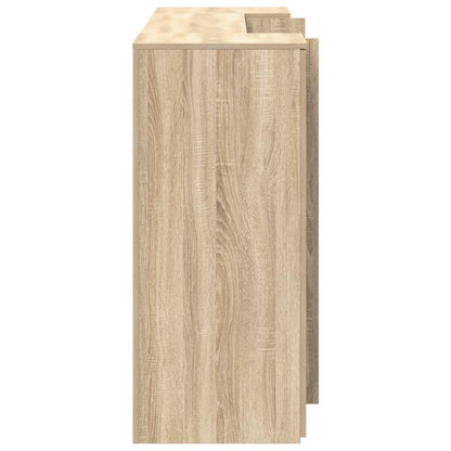 vidaXL Empfangstheke Sonoma-Eiche 180x50x103,5 cm Holzwerkstoff