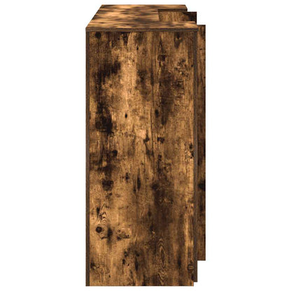 vidaXL Empfangstheke Räuchereiche 180x50x103,5 cm Holzwerkstoff