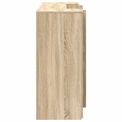 vidaXL Empfangstheke Sonoma-Eiche 200x50x103,5 cm Holzwerkstoff
