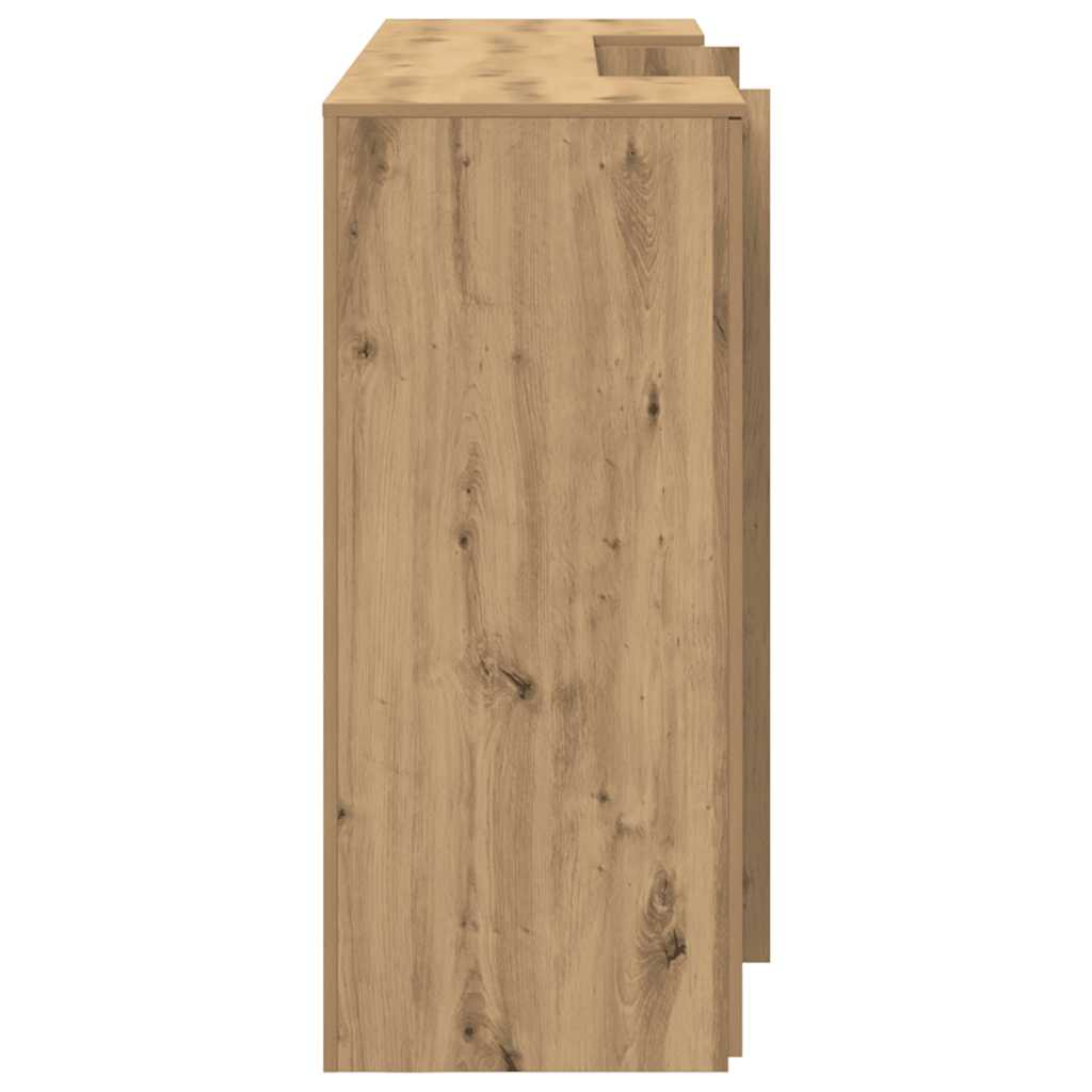 Empfangstheke Artisan-Eiche 200x50x103,5 cm Holzwerkstoff