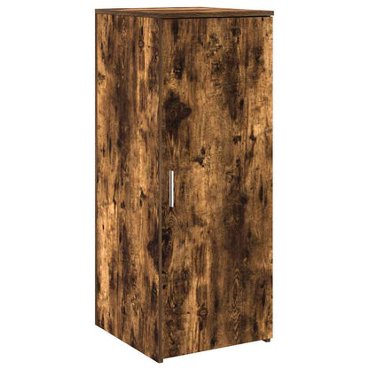 vidaXL Empfangstheke Räuchereiche 135x50x103,5 cm Holzwerkstoff