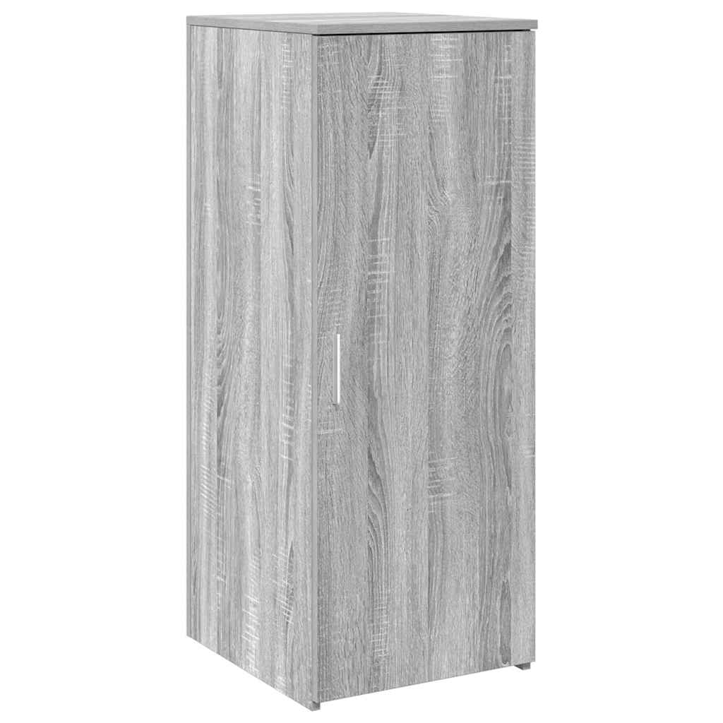 Empfangstheke Grau Sonoma 135x50x103,5 cm Holzwerkstoff
